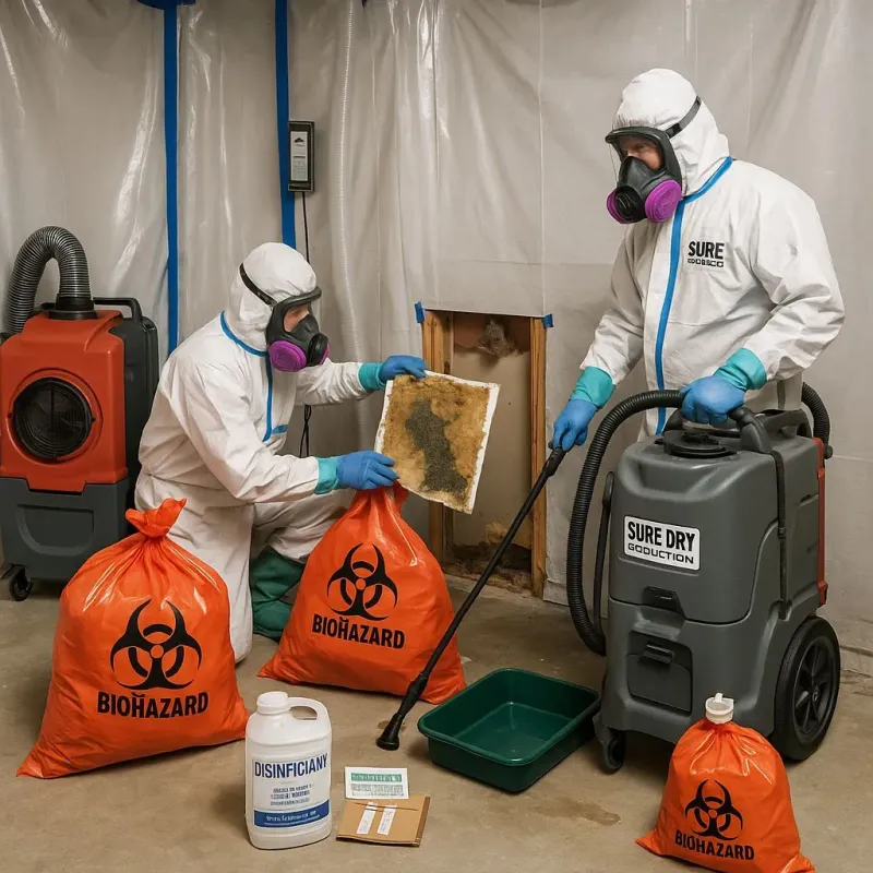 Contaminated Water Handling Protocols process in Bowling Green, VA