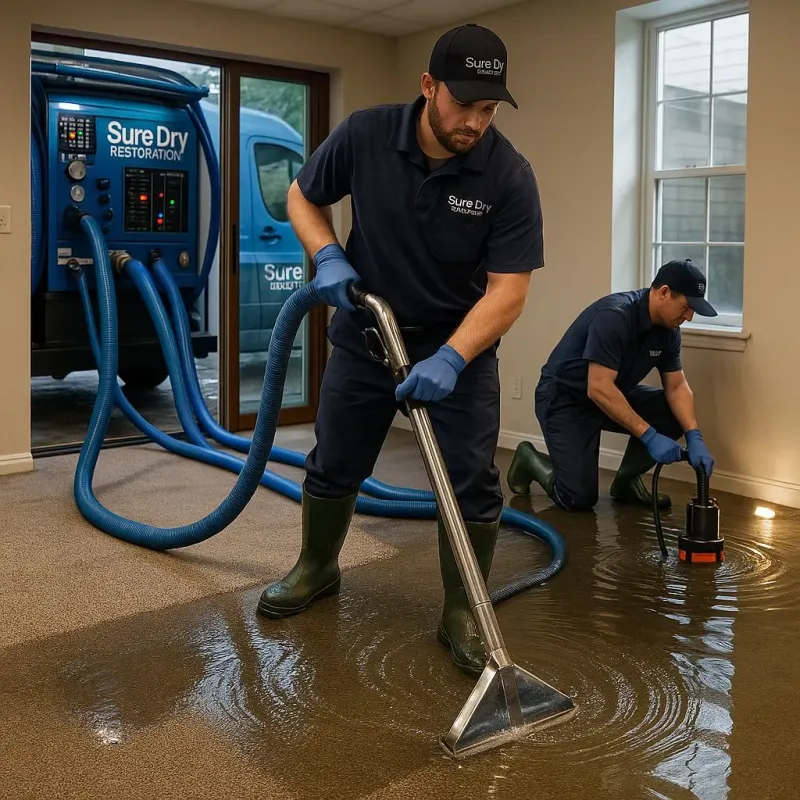 Water Extraction and Removal process in Bowling Green, VA